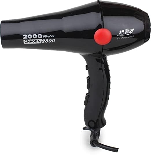 CHOBA 2000W Professional Hot and Cold Hair Dryers with 2 Temperature and Speed Settings and Styling Nozzles, Hot & Cold Hair Dryer for Men and Women "
